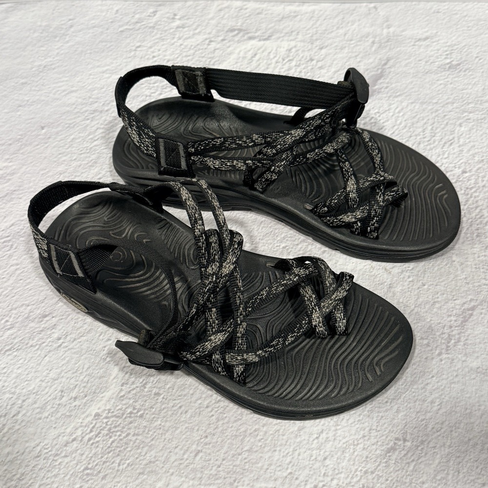 Chaco ZX/2 Classic Thong Sandals Women's Size 7 Charcoal Beach Wear - Picture 3 of 10